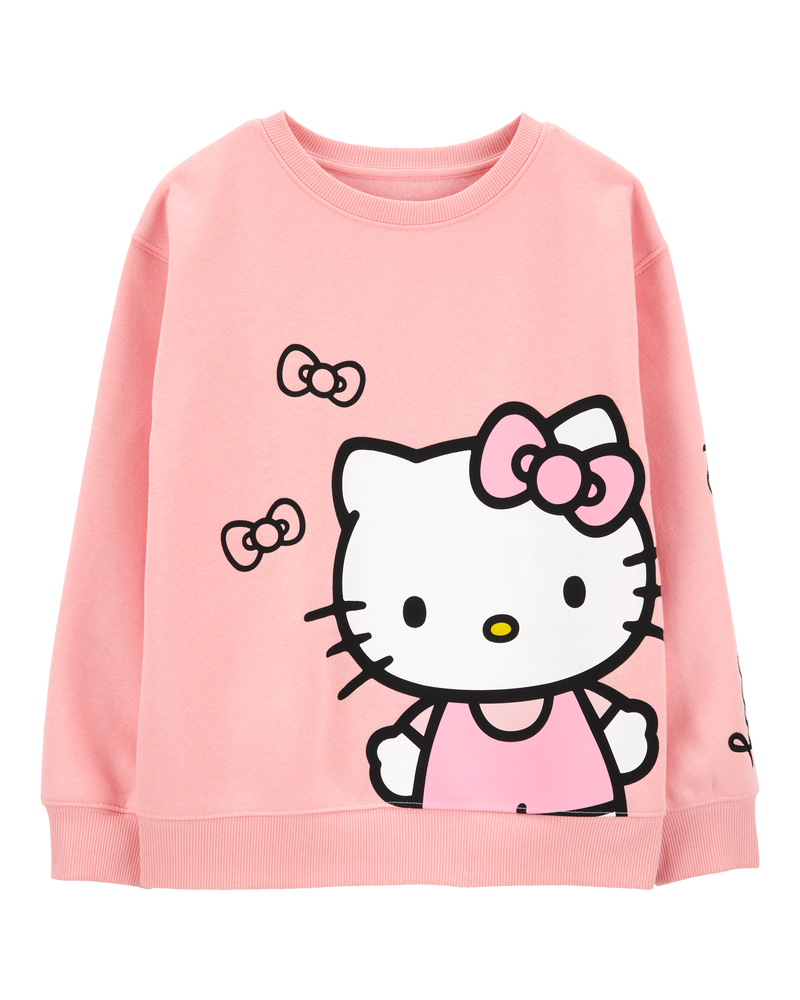 Girls Hello Kitty Pullover Hoodie, image 1 of 4 slides