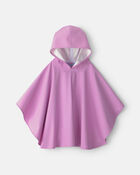 Tout-petit fille - Poncho de pluie Kombi - P&eacute;tales d&rsquo;orchid&eacute;e, image 1 sur 4 diapositives