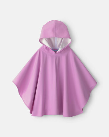 Tout-petit fille - Poncho de pluie Kombi - P&eacute;tales d&rsquo;orchid&eacute;e, 