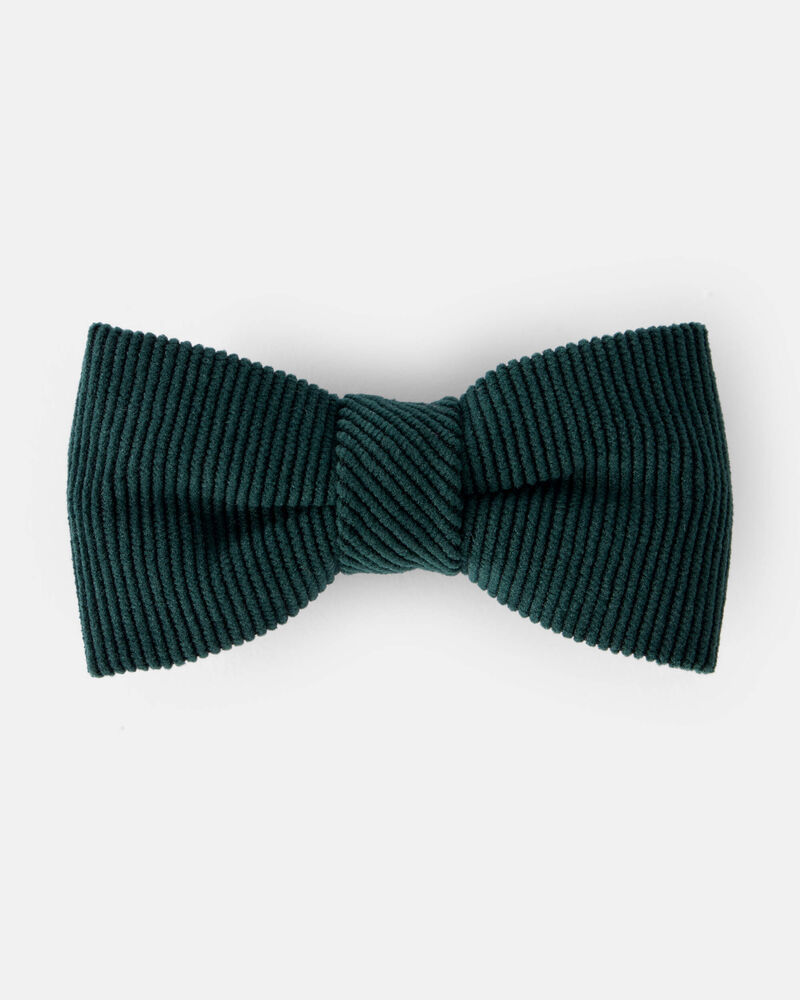 Boys Corduroy Bowtie - Green, image 1 of 2 slides