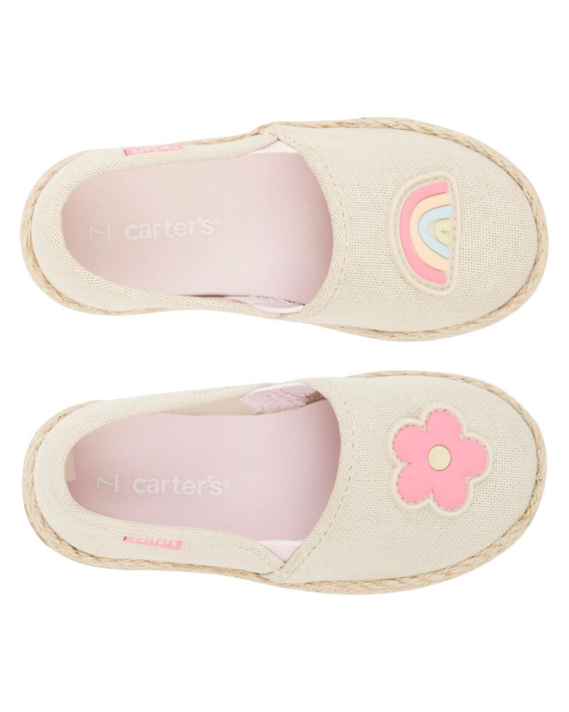 Toddler Flower Espadrilles, image 1 of 9 slides