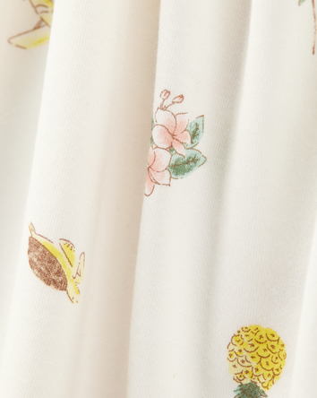 Baby 2-Piece Tropical Print PurelySoft Outfit Set - Ivory, 