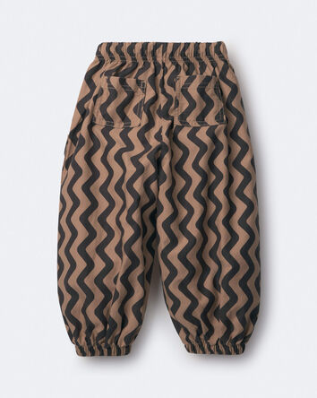 Toddler Chevron Baggy Pant - Tan, 