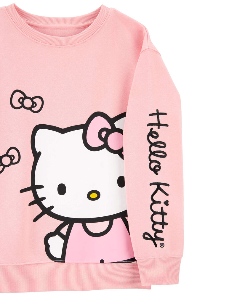 Girls Hello Kitty Pullover Hoodie, image 2 of 4 slides