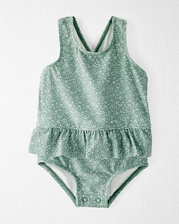 Recycled Ruffle Swimsuit, 