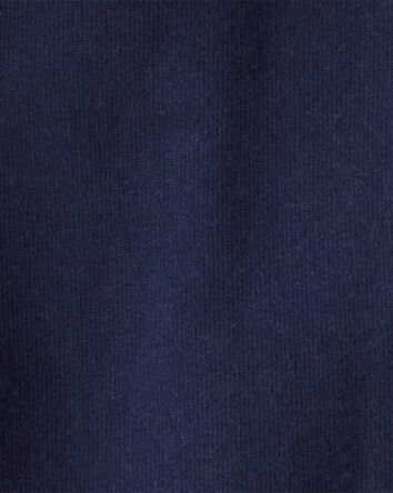 Baby Boy 3-Piece Plaid Shacket Outfit Set - Blue/Grey, 