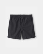 Boys Canvas Shorts - Black, image 1 of 4 slides