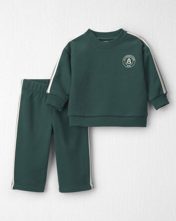 Baby 2-Piece French Terry Top & Pant Set Made with Organic Cotton, 
