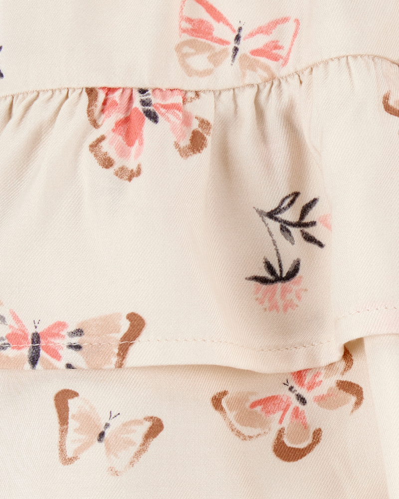 Toddler Floral Pull-On Skort, image 5 of 6 slides