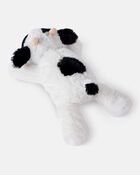 Jouet en peluche en forme de vache - Noir/blanc, image 2 sur 2 diapositives