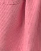 Toddler Girl Bow Corduroy Skort - Pink, image 6 of 7 slides