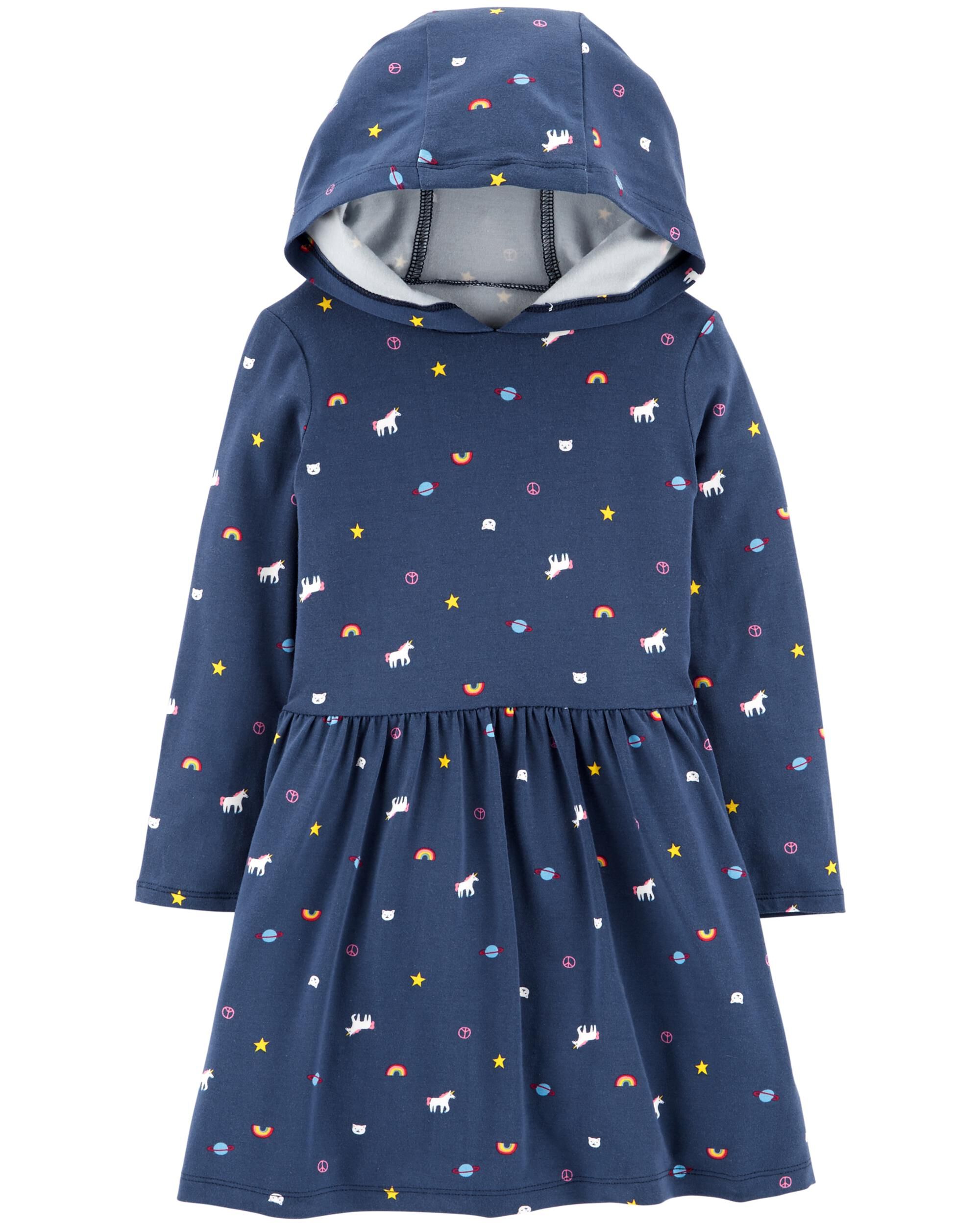 Hooded Unicorn Dress Carter S Oshkosh Canada