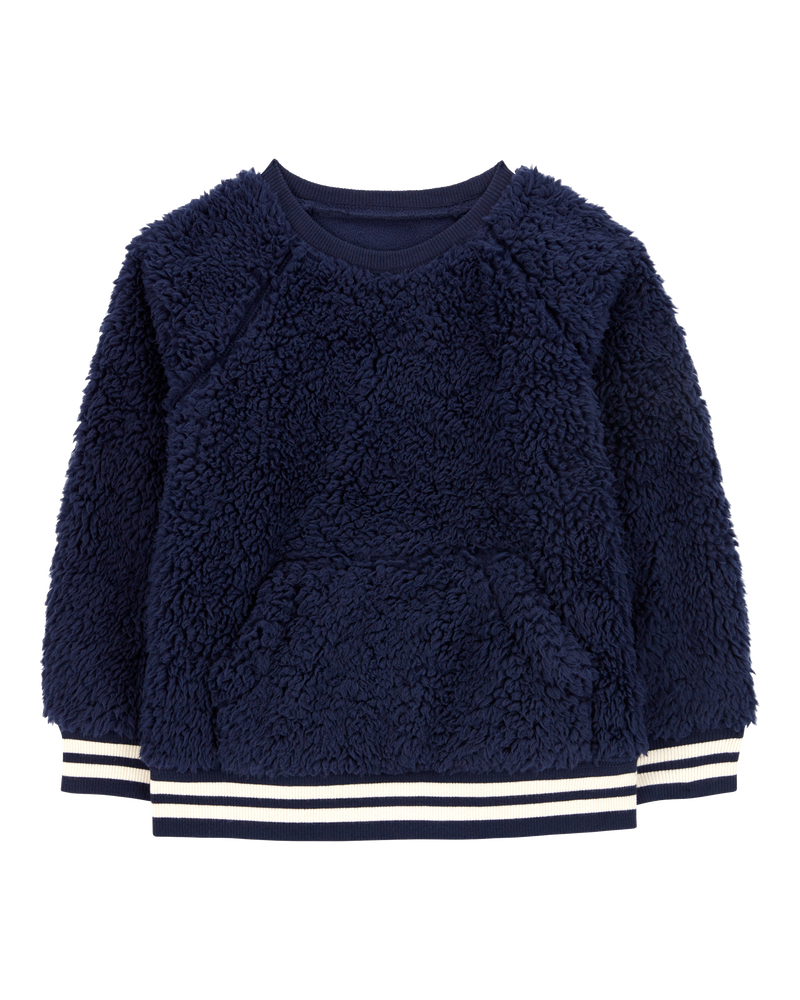 Baby Sherpa Fleece Pullover, image 1 of 3 slides