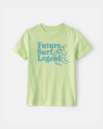 Toddler 'Future Surf Legend' Graphic Tee - Green, 