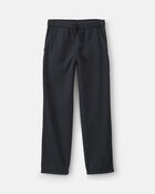 Boys Microfleece Wide-Leg Pants - Black, image 1 of 4 slides