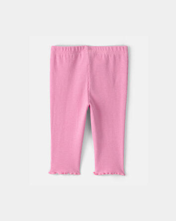 B&eacute;b&eacute; fille - Pantalon c&ocirc;tel&eacute; - Rose, 