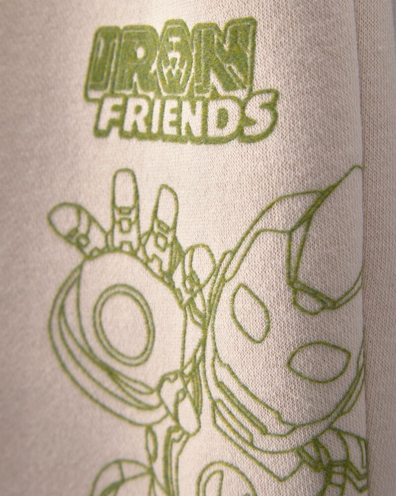 Tout-petit gar&ccedil;on - Pantalon de jogging en jersey bouclette Iron Man de Marvel, image 3 sur 4 diapositives