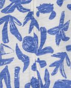 Baby Whale Cotton Sleeper & Cap Set, image 2 of 4 slides