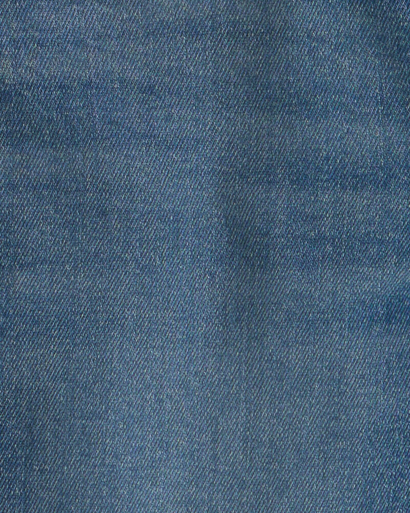 Filles - Jean &agrave; jambe &eacute;vas&eacute;s en denim - D&eacute;lav&eacute; moyen, image 3 sur 4 diapositives