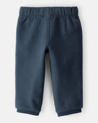 Baby Boy Cotton Pull-On Pants - Blue, image 2 of 4 slides