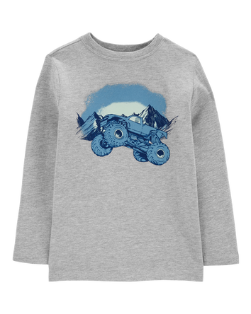 Kid Monster Truck Graphic Tee, 