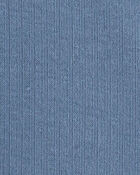 Bébé garçon - Grenouillère PurelySoft à fermeture à glissière à 2 sens à poignets et pieds rabattables de couleur unie - Bleu marine, image 4 sur 7 diapositives
