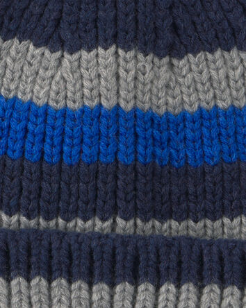 Gar&ccedil;ons - Tuque Stripy Kombi - Bleu marine, 