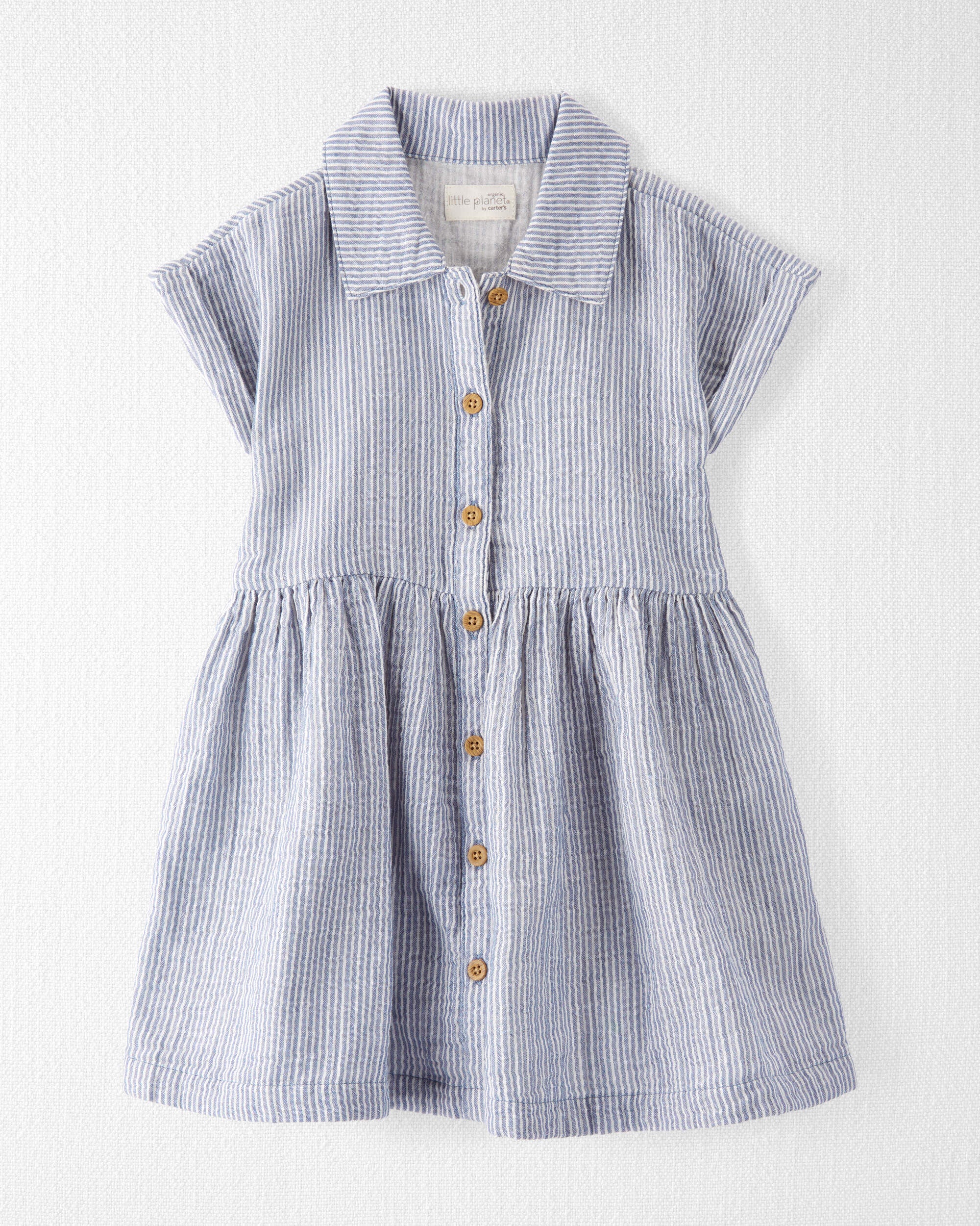 Cotton button hotsell front dress