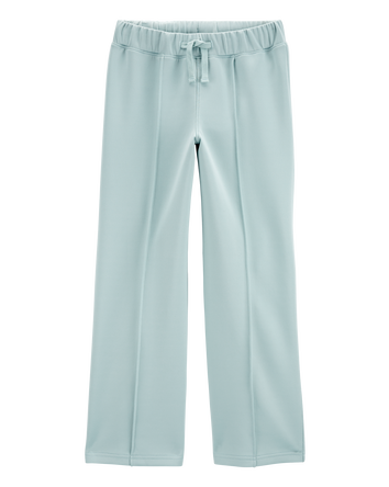 Kid High-Rise Drawstring Pants - Green, 