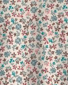 Toute-petit fille - Ensemble 2 pi&egrave;ces robe en velours c&ocirc;tel&eacute; et haut manches longues &agrave; motif floral , image 9 sur 9 diapositives