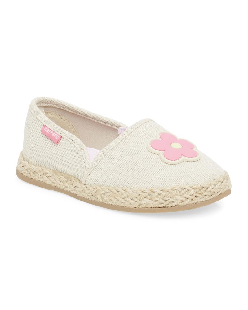 Toddler Flower Espadrilles, image 3 of 9 slides