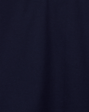 Kid Pique Uniform Polo Shirt - Navy, 