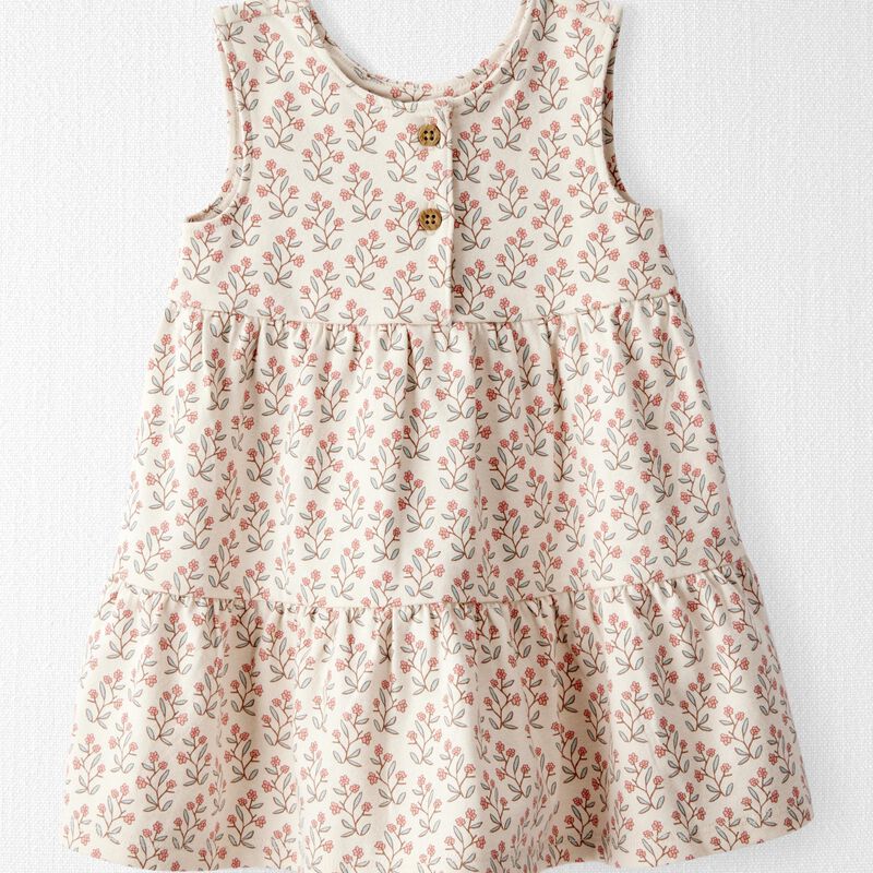 Floral Baby Organic Cotton Floral-Print Dress | Carter’s Oshkosh Canada