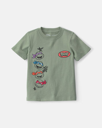 Tout-petit gar&ccedil;on - T-shirt &agrave; imprim&eacute; Tortues Ninja &ndash; Vert, 