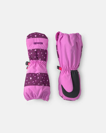 Toddler Girl Kombi Candy Man Mitt - Purple Print, 