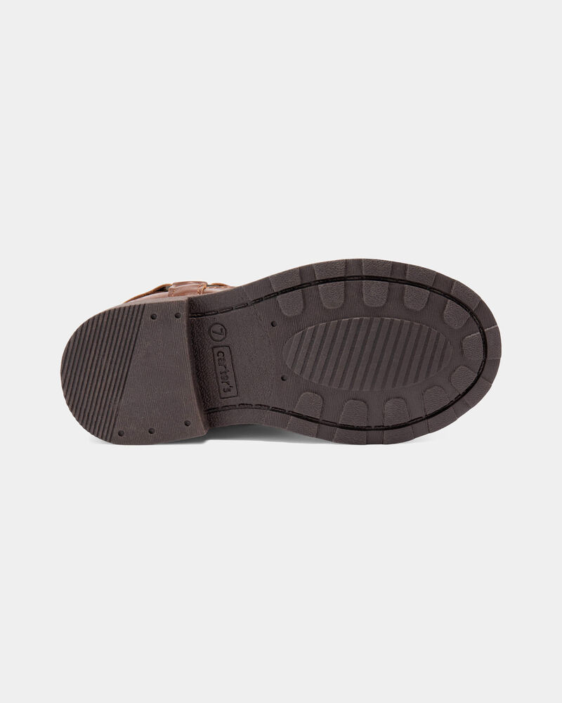 Toddler Girl Fashion Boots - Brown, image 6 of 7 slides