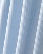 Baby PurelySoft 2-Way Zip 1-Piece Pajama - Blue, image 5 of 7 slides