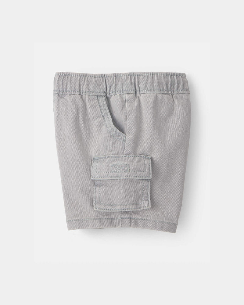 B&eacute;b&eacute; gar&ccedil;on - Short cargo avec poches - Gris, image 3 sur 4 diapositives