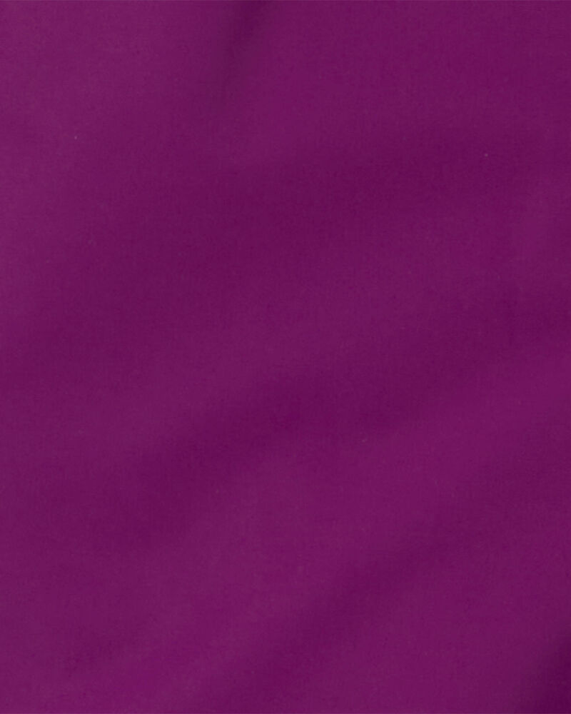 Toddler Girl 2 Piece  Heart Puffer  Snowsuit- Purple, image 7 of 13 slides