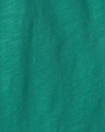 Gar&ccedil;ons - T-shirt avec poche aux couleurs contrast&eacute;es - Vert, 