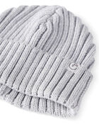 Baby Organic Cotton Sweater Knit Beanie, image 2 of 3 slides