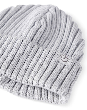 Bébé Tuque en tricot de coton biologique doux, 