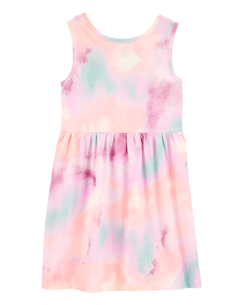 Kid Tie-Dye Tank Dress, 