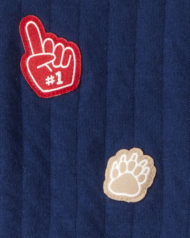 Baby 3-Piece Game Day Little Vest Set, image 3 of 5 slides