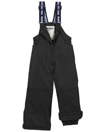 Toddler Heavyweight Snow Pants With Removable Bib, 