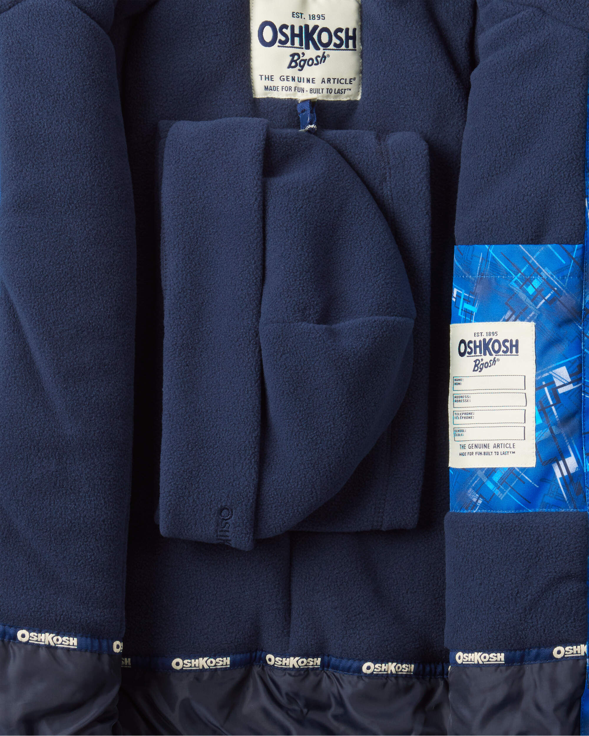 Boys 2-Piece Taslan Snowsuit Set | Carter's Oshkosh Canada