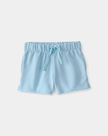 Toddler Girl French Terry Shorts - Blue, 