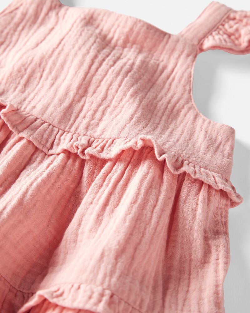 Baby Organic Cotton Gauze Dress, image 5 of 6 slides