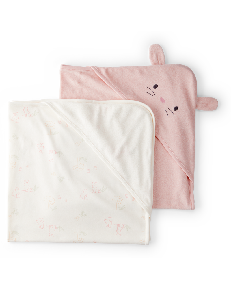 Baby 2-Pack Hooded Towels, image 1 of 1 slides