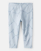 Baby Girl Heart Leggings, image 1 of 4 slides